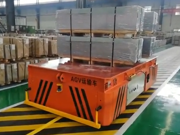 长沙宝钢AGV-10t视频